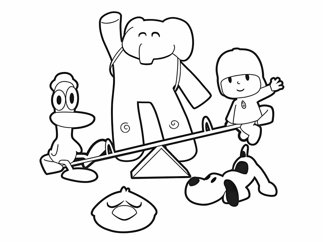 Pocoyo coloring page (63)