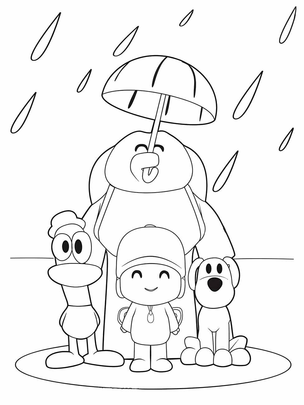 Pocoyo coloring page (64)