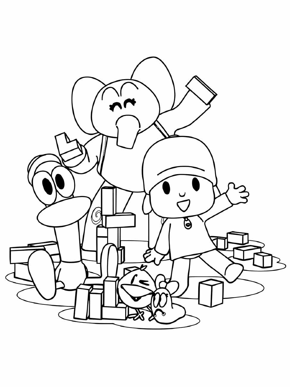 Pocoyo coloring page (65)