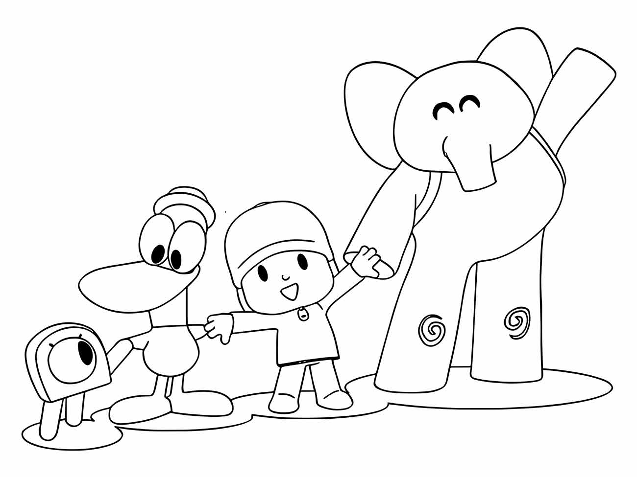 Pocoyo coloring page (69)