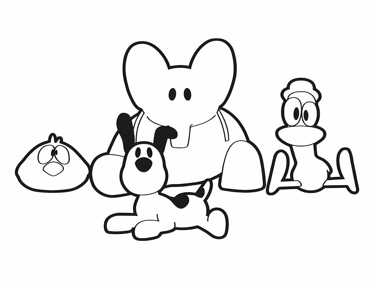 Pocoyo coloring page (71)