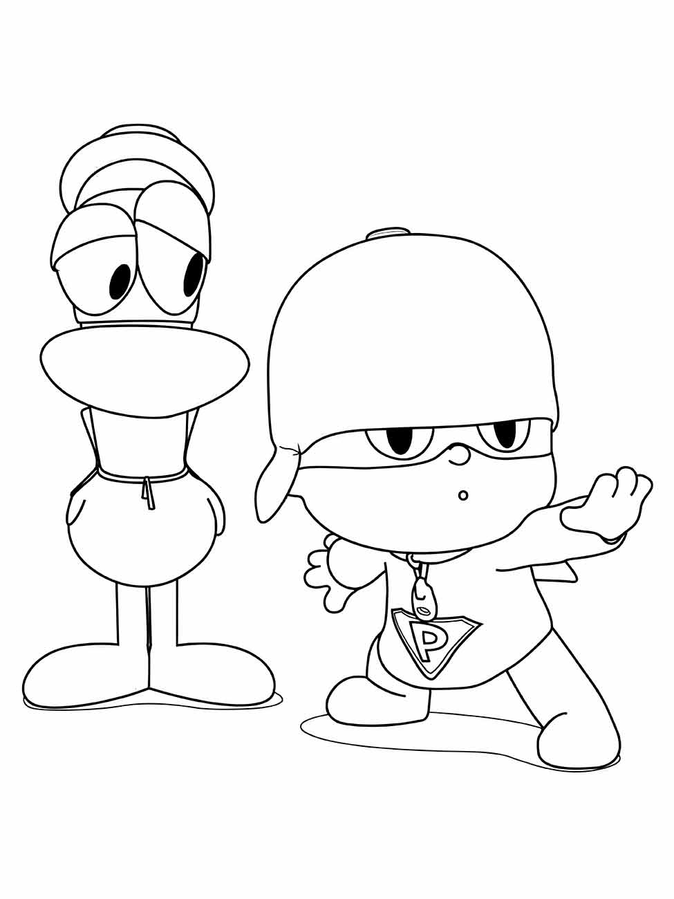 Pocoyo coloring page (72)