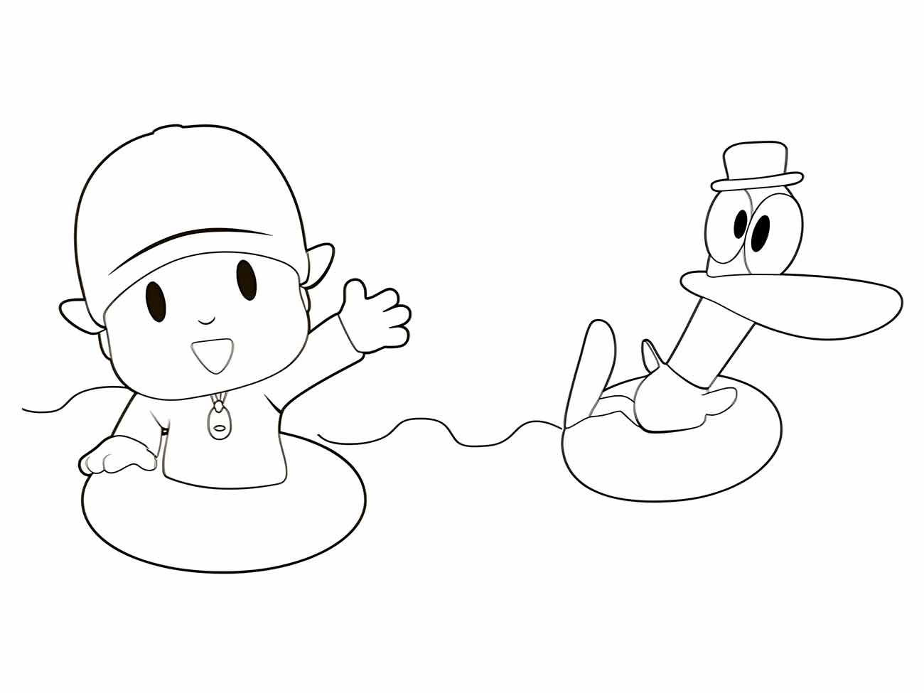 Pocoyo coloring page (73)