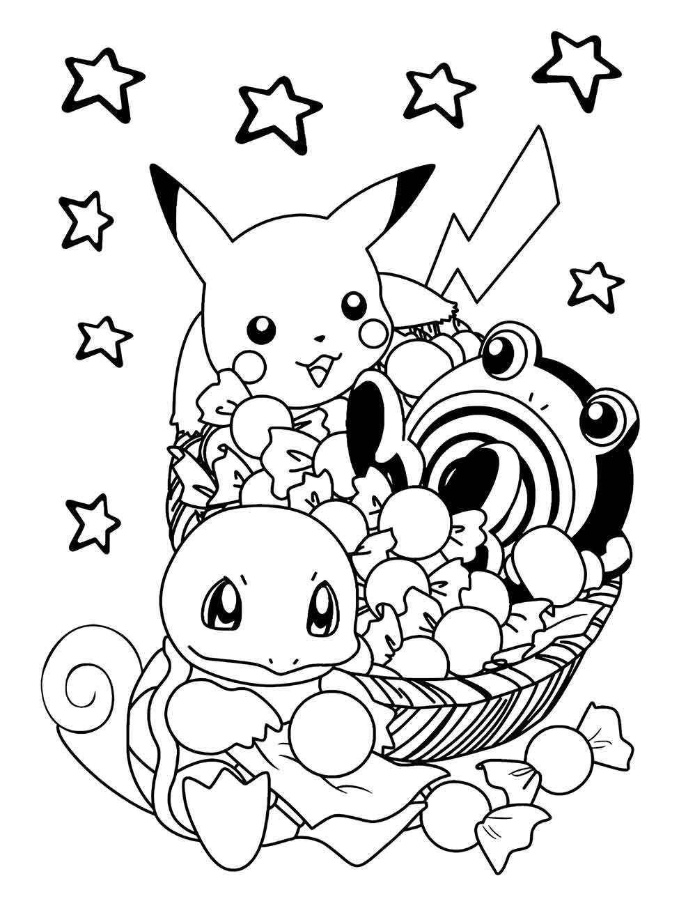 Pokémon coloring page (10)