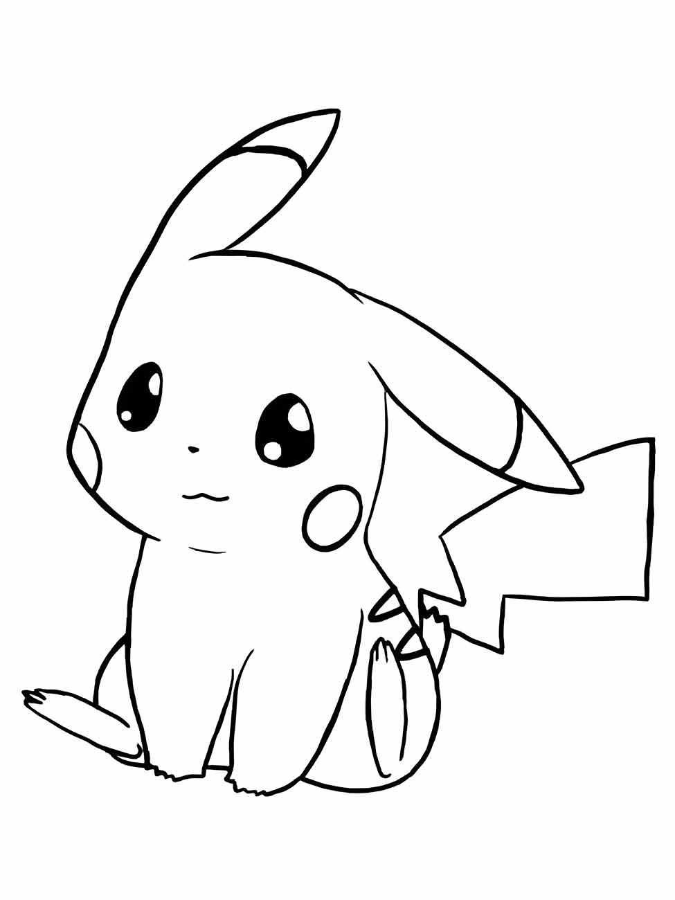 Pokémon coloring page (25)