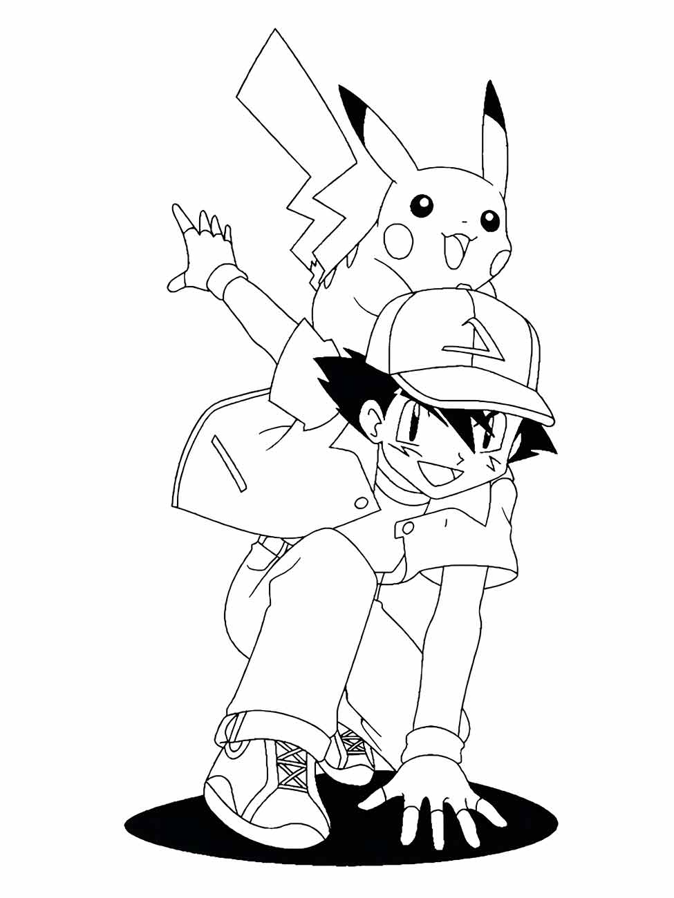 Pokémon coloring page (3)