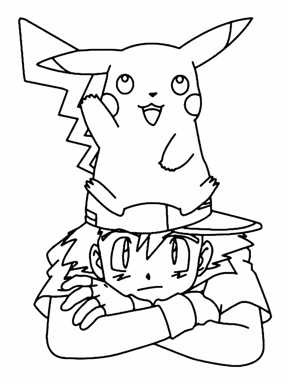 Pokémon coloring page (4)