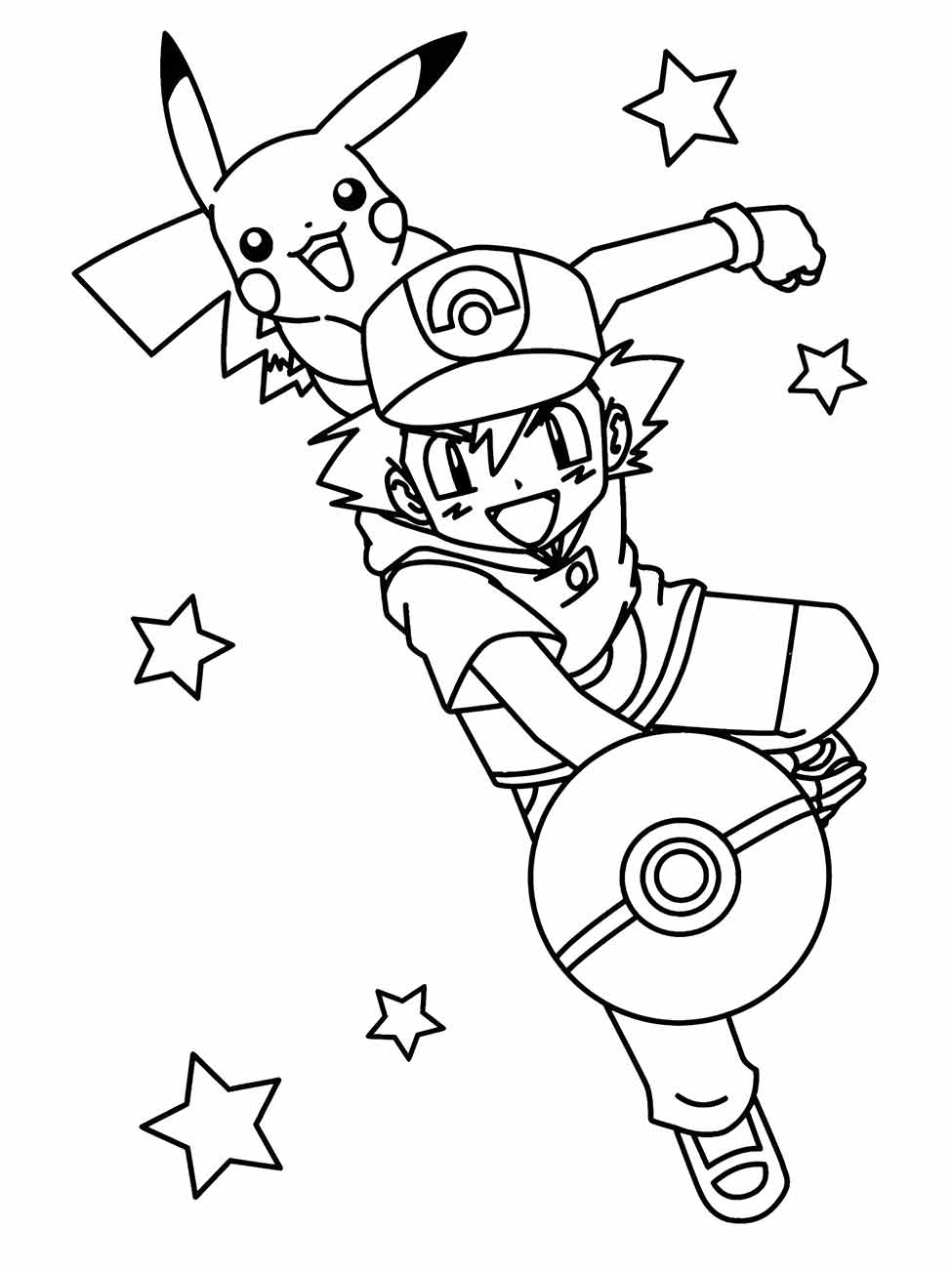 Pokémon coloring page (5)