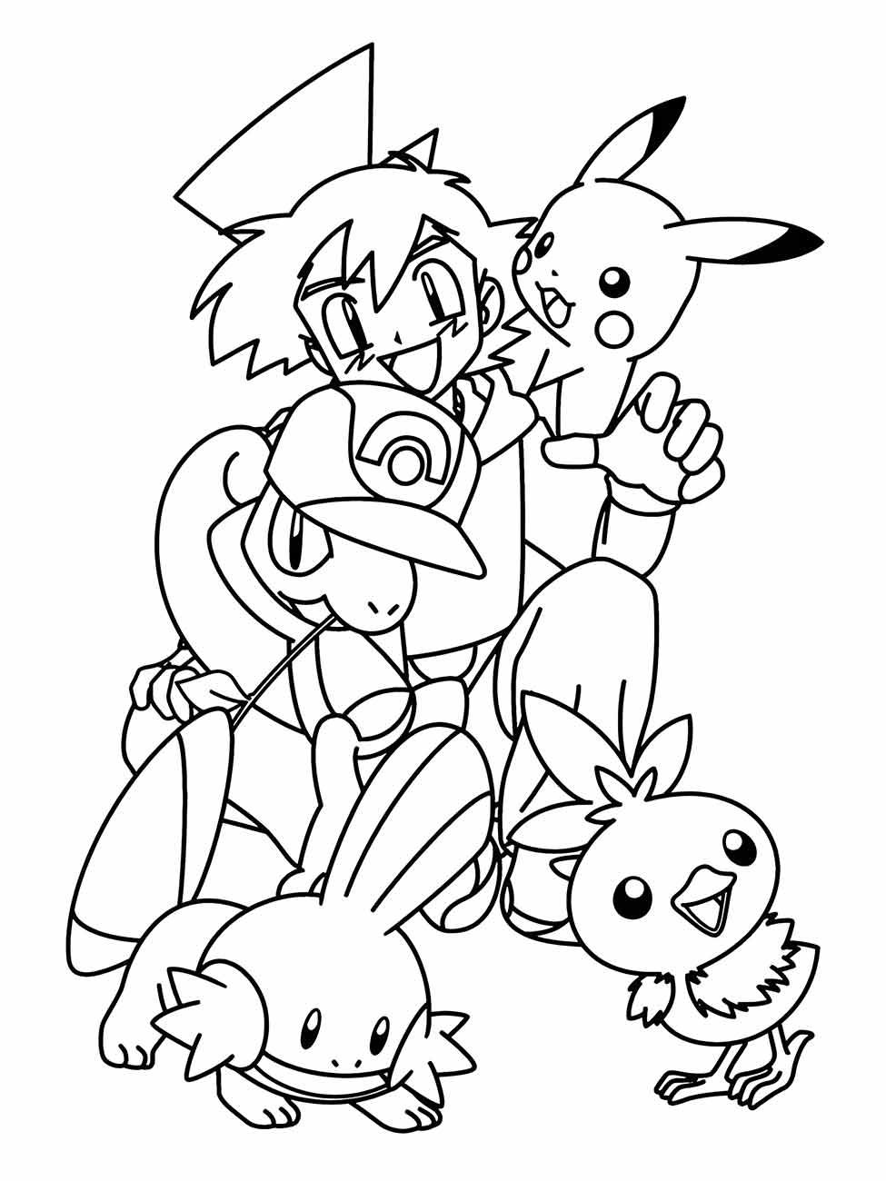 Pokémon coloring page (6)