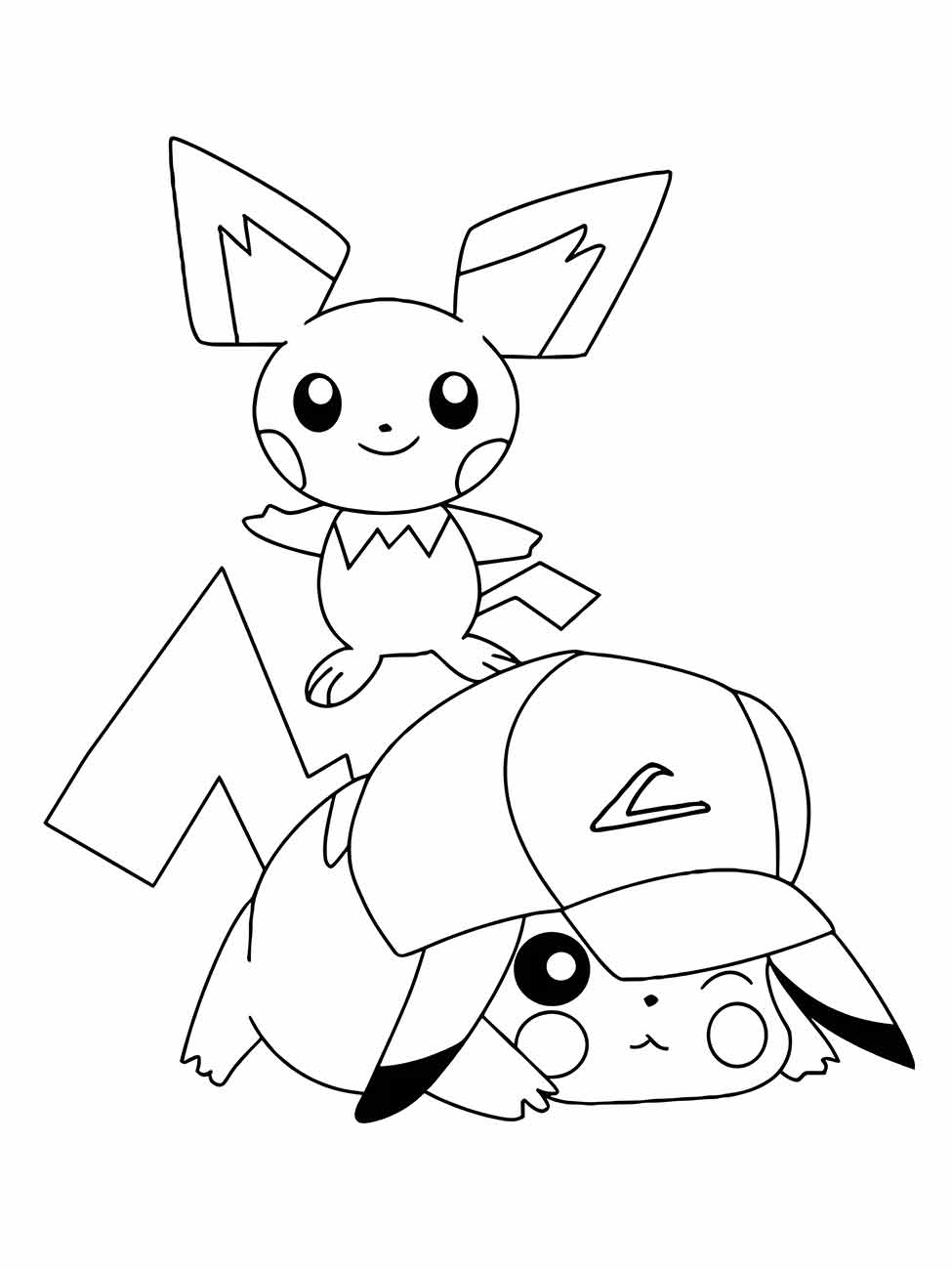 Pokémon coloring page (8)