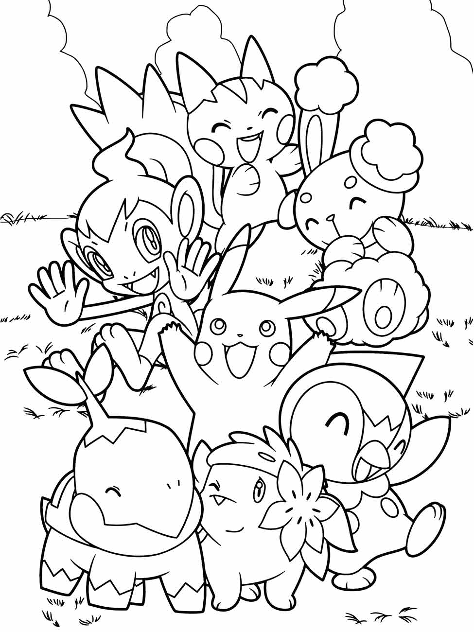 Pokémon coloring page (9)