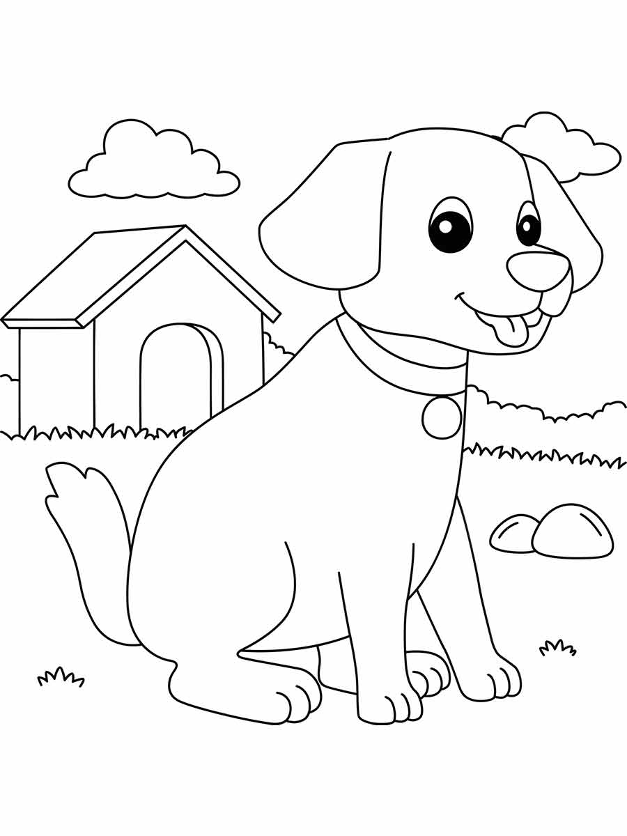 Puppies coloring page (21)