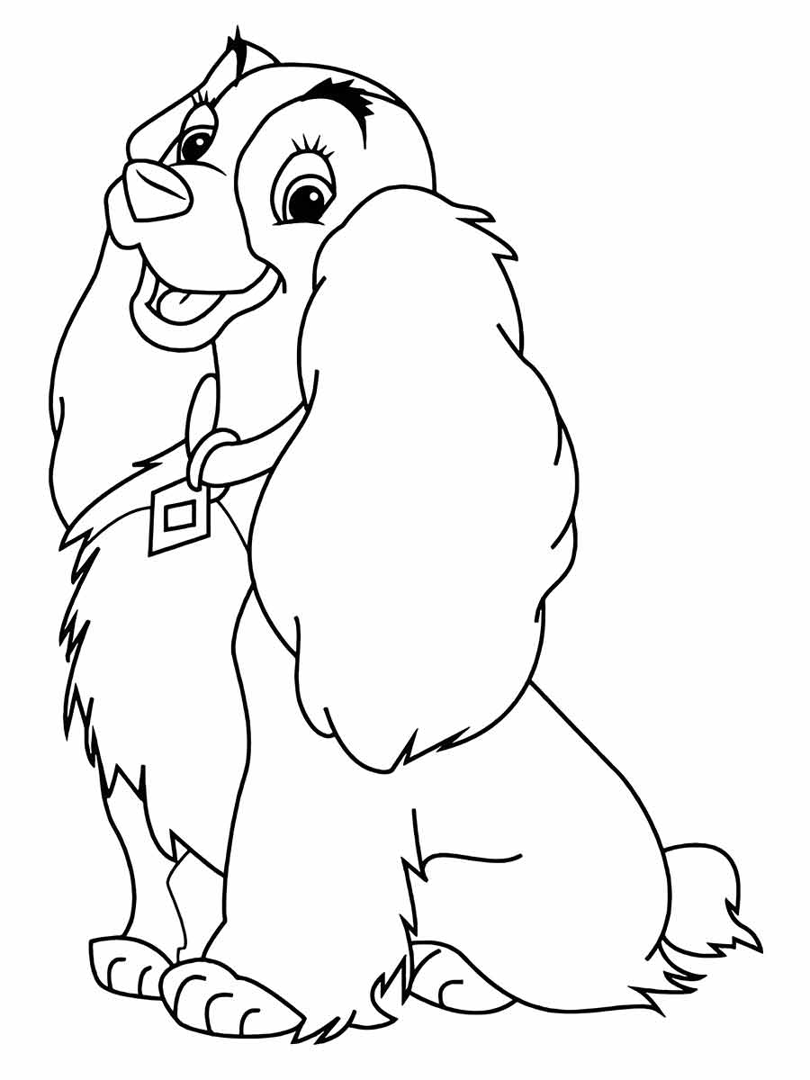 Puppies coloring page (22)