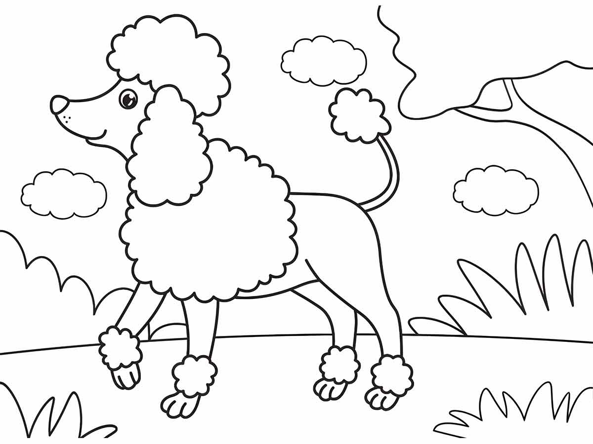 Puppies coloring page (28)