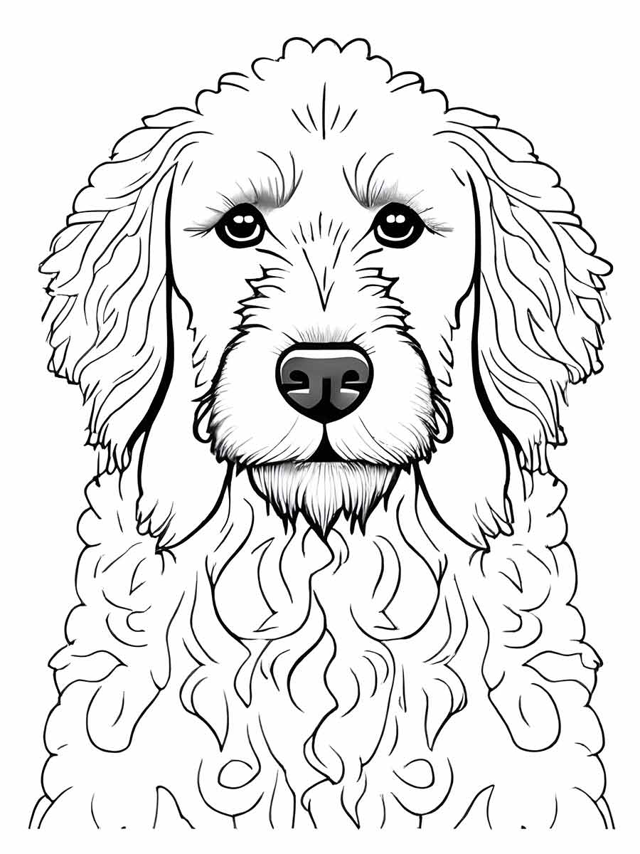 Puppies coloring page (43)