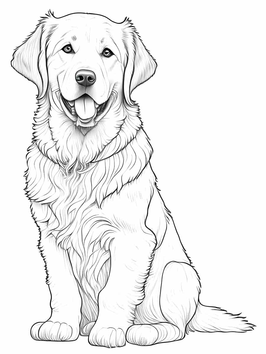 Puppies coloring page (44)