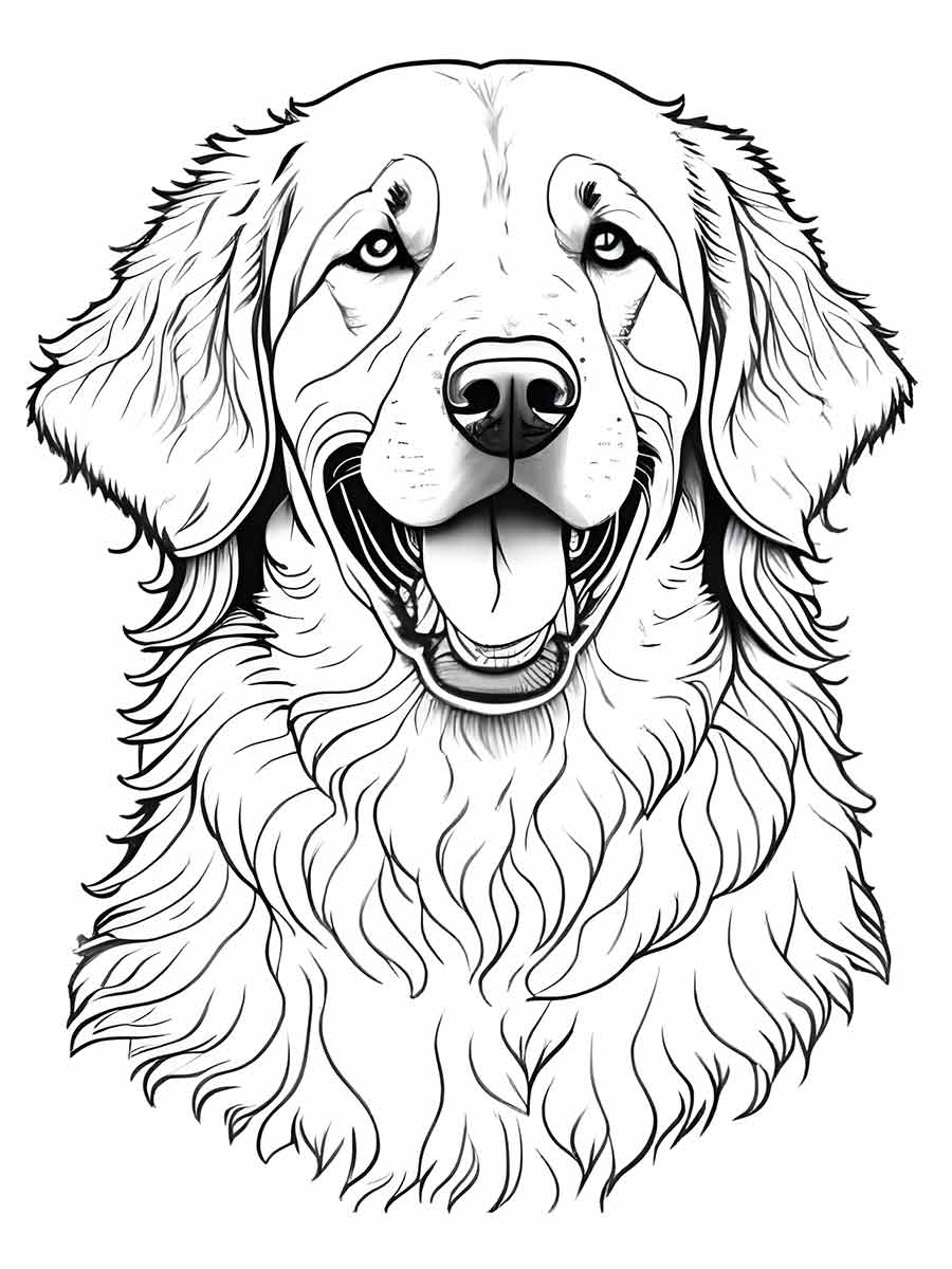 Puppies coloring page (45)