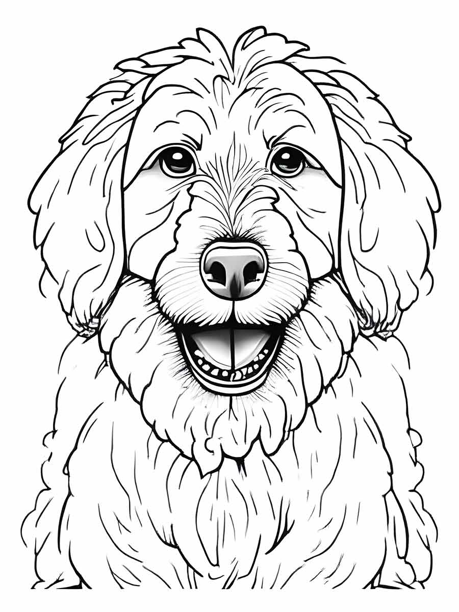 Puppies coloring page (48)