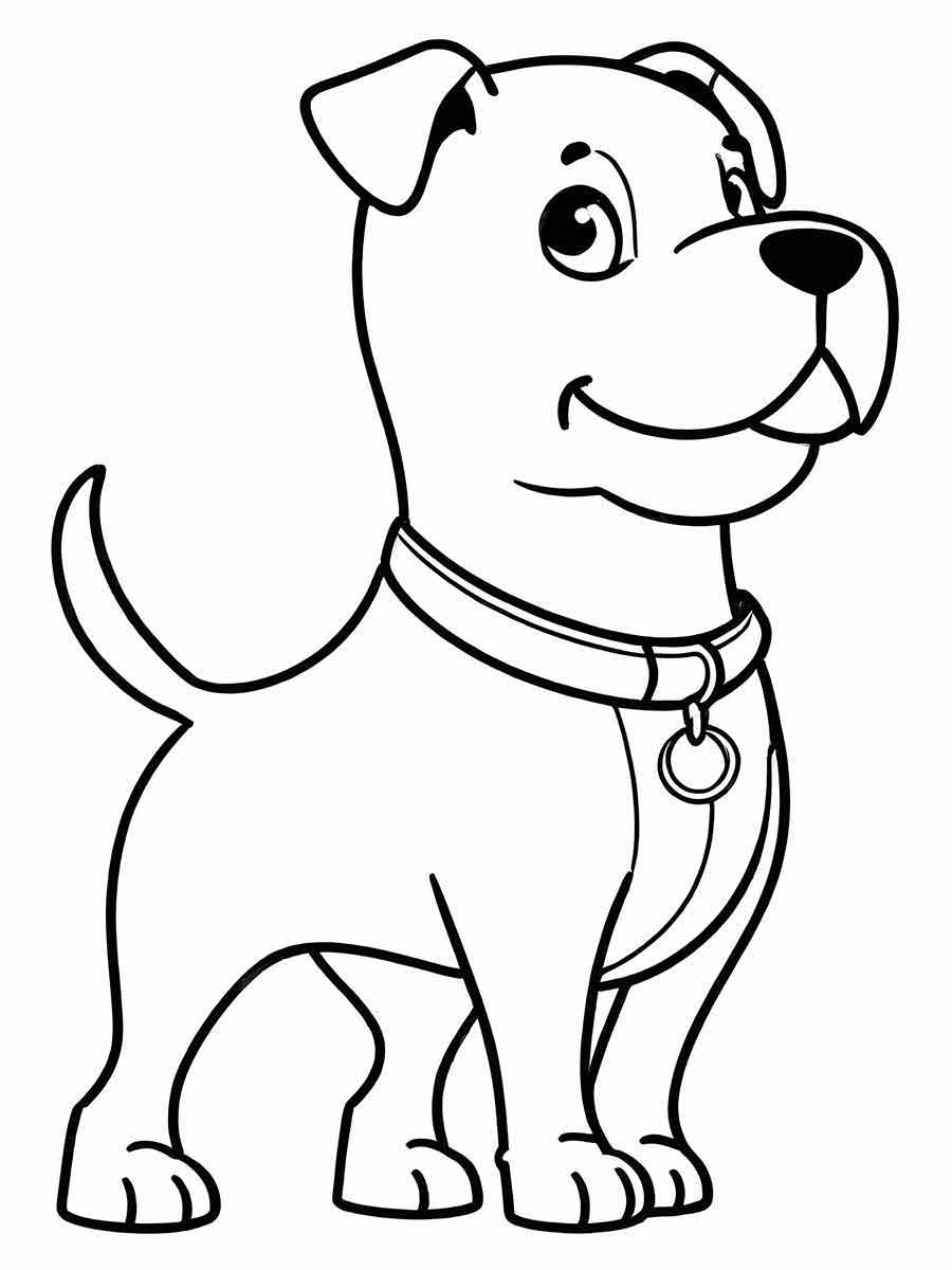 Puppies coloring page (51)