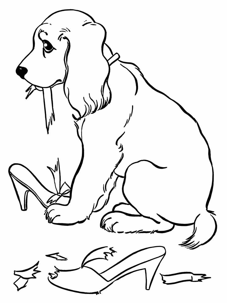 Puppies coloring page (52)