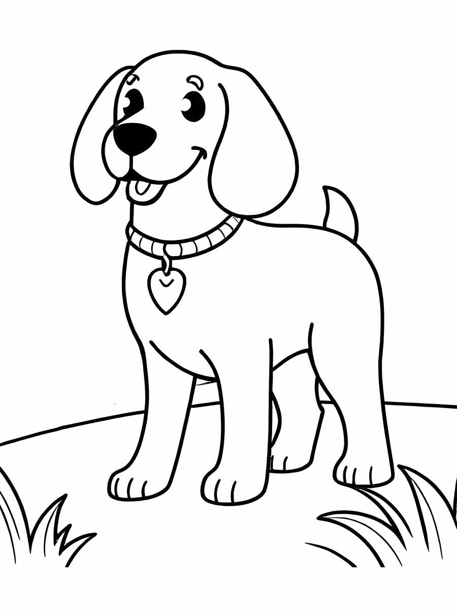 Puppies coloring page (53)