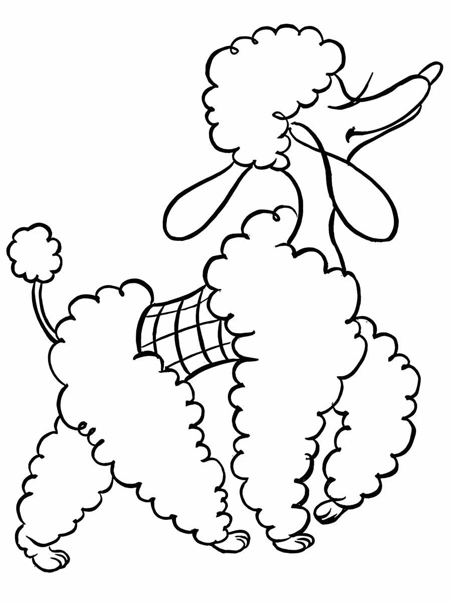 Puppies coloring page (6)