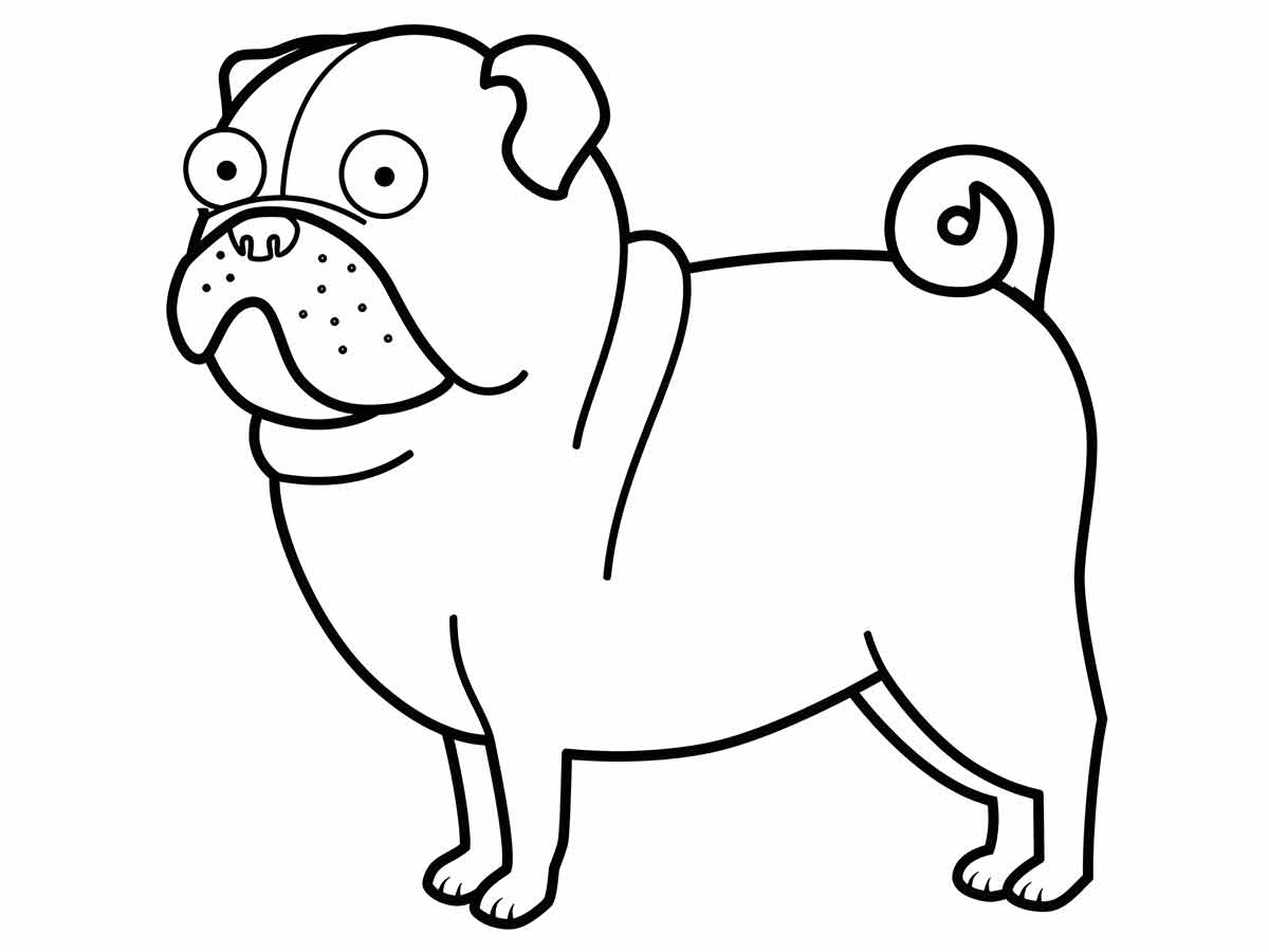 Puppies coloring page (67)