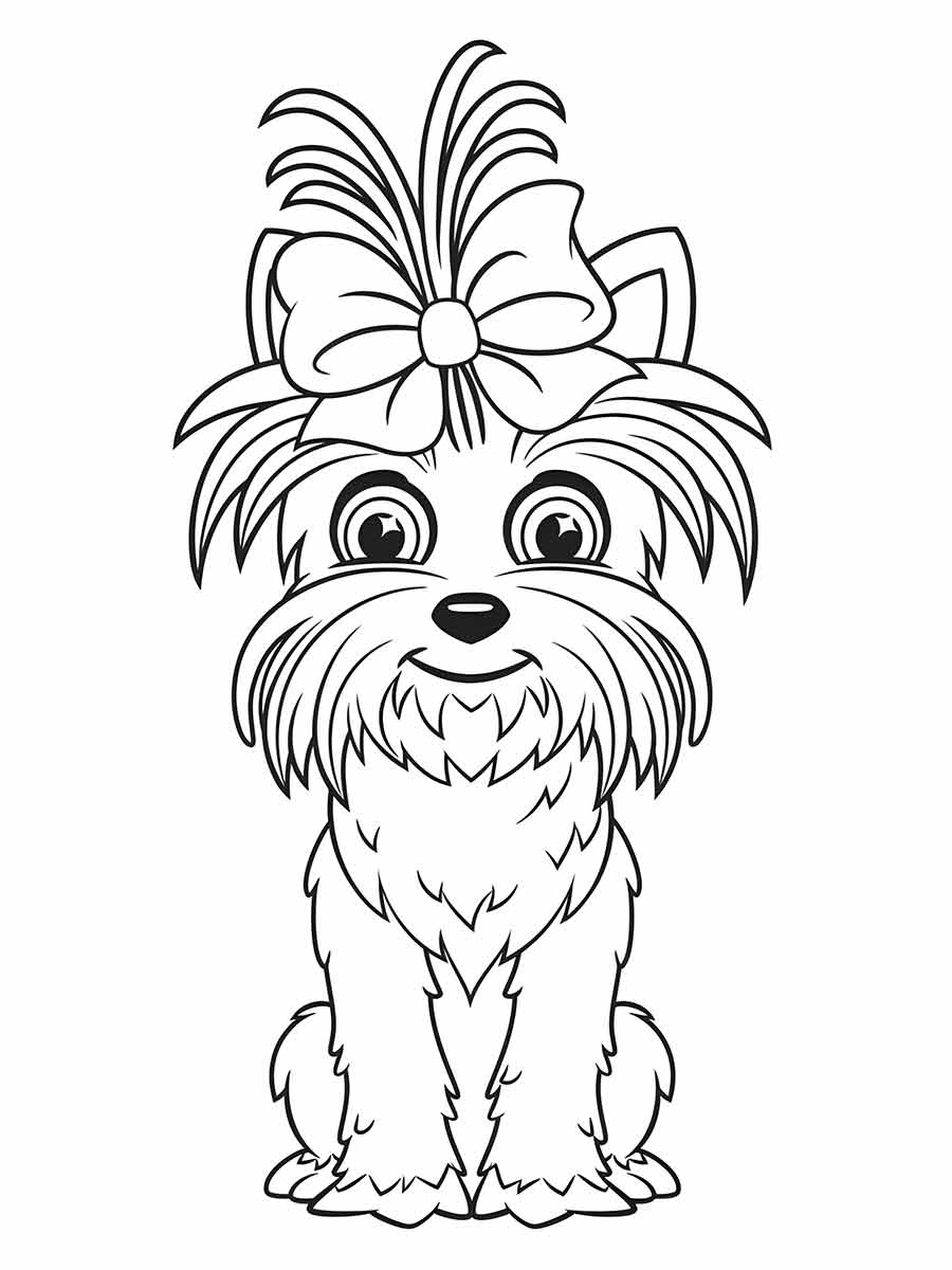 Puppies coloring page (69)