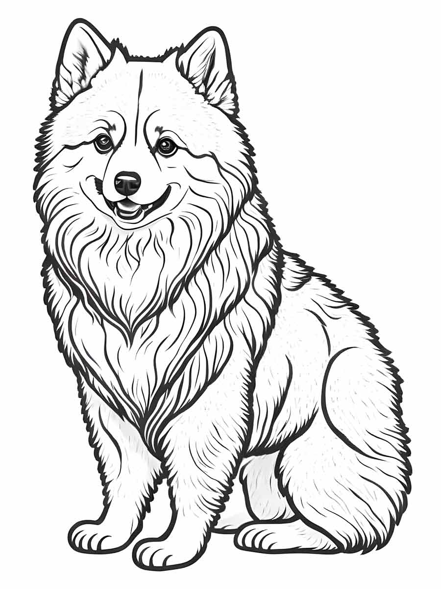 Puppies coloring page (79)