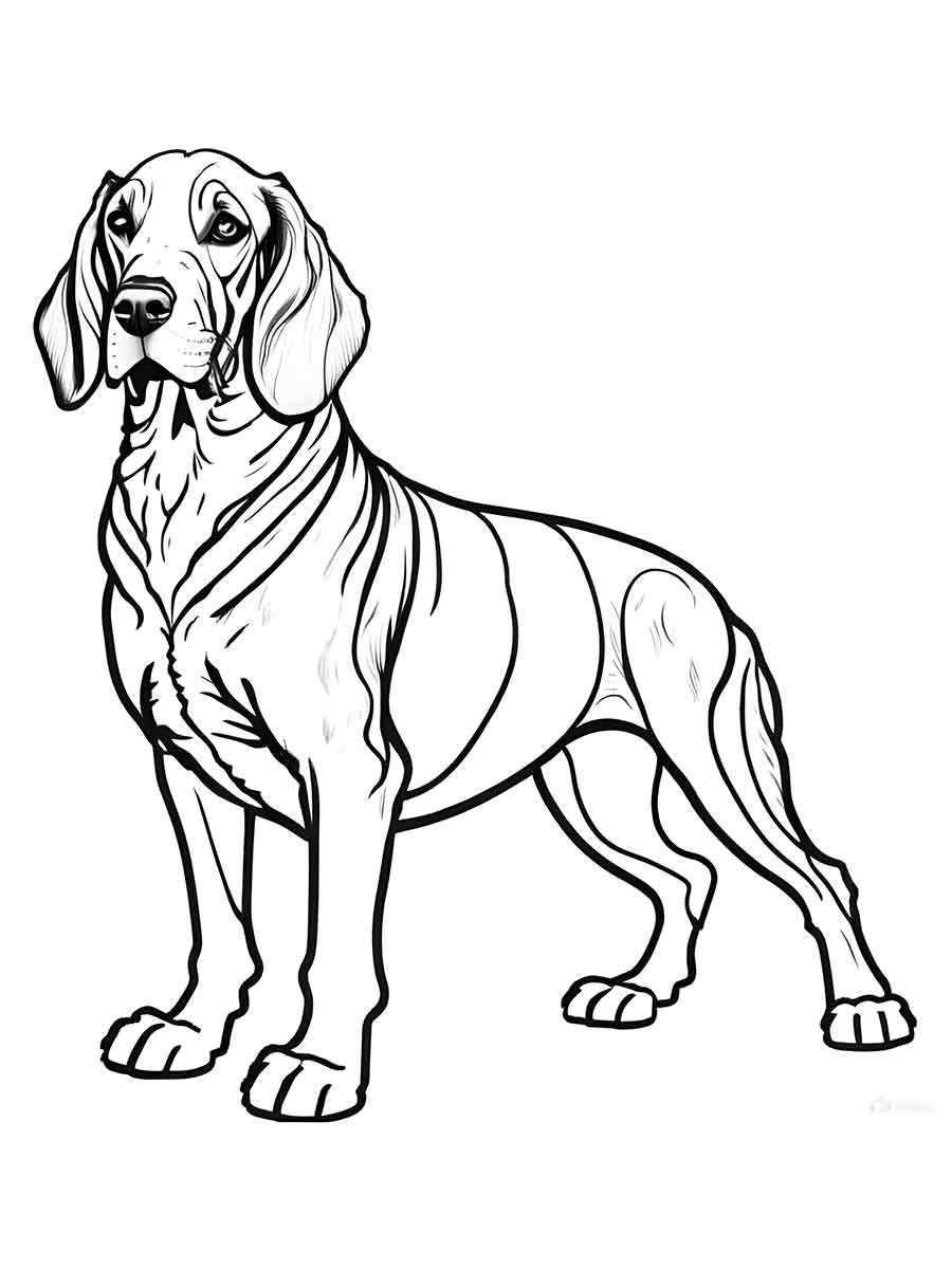 Puppies coloring page (89)