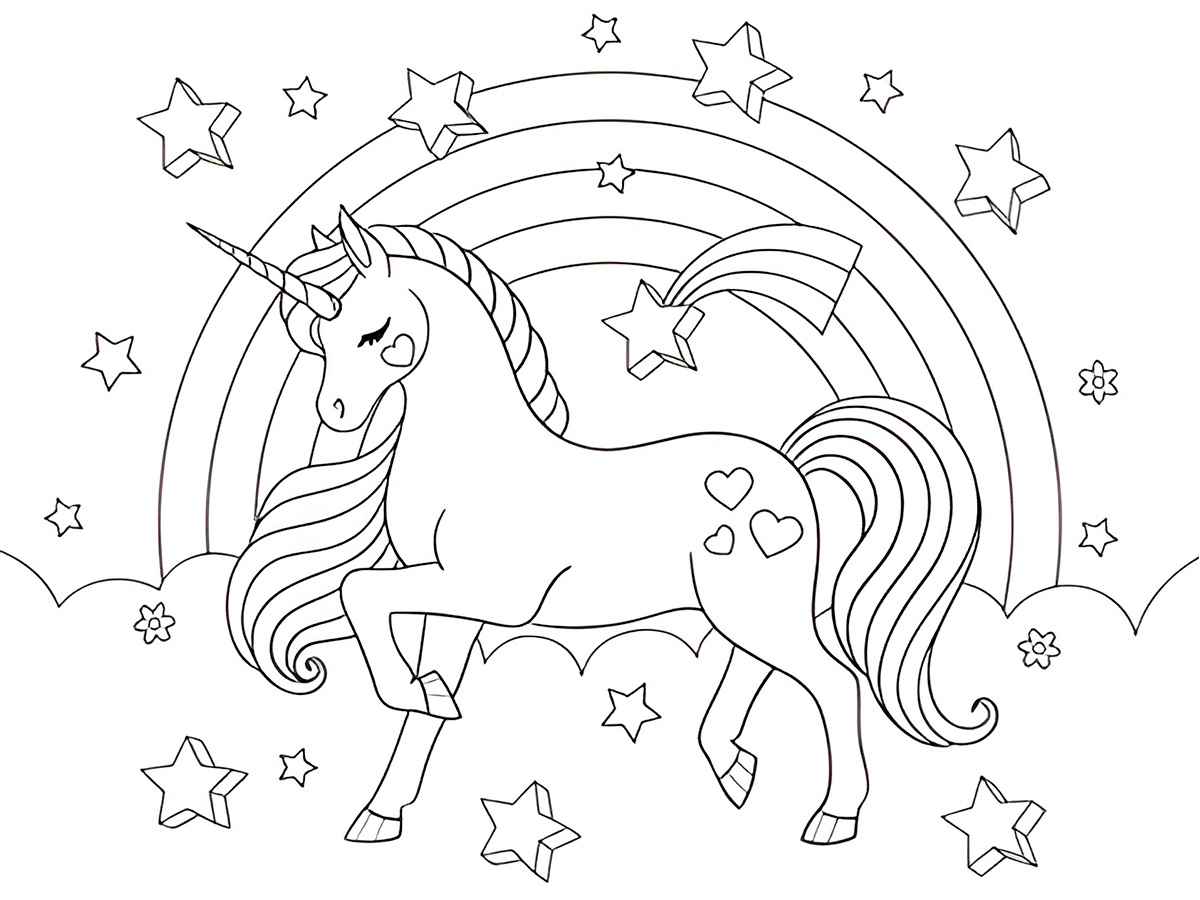 Rainbow coloring page (12)