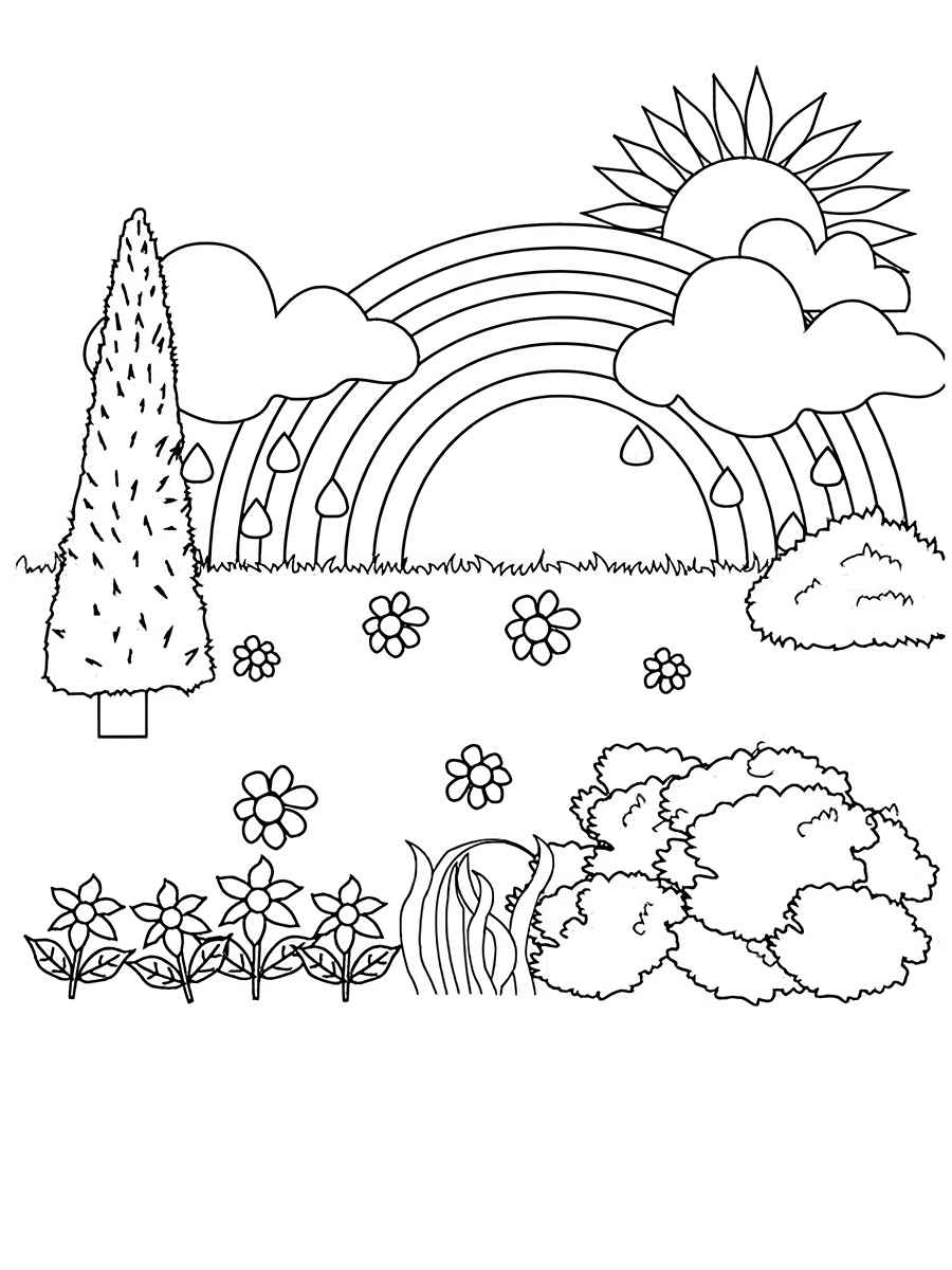 Rainbow coloring page (13)