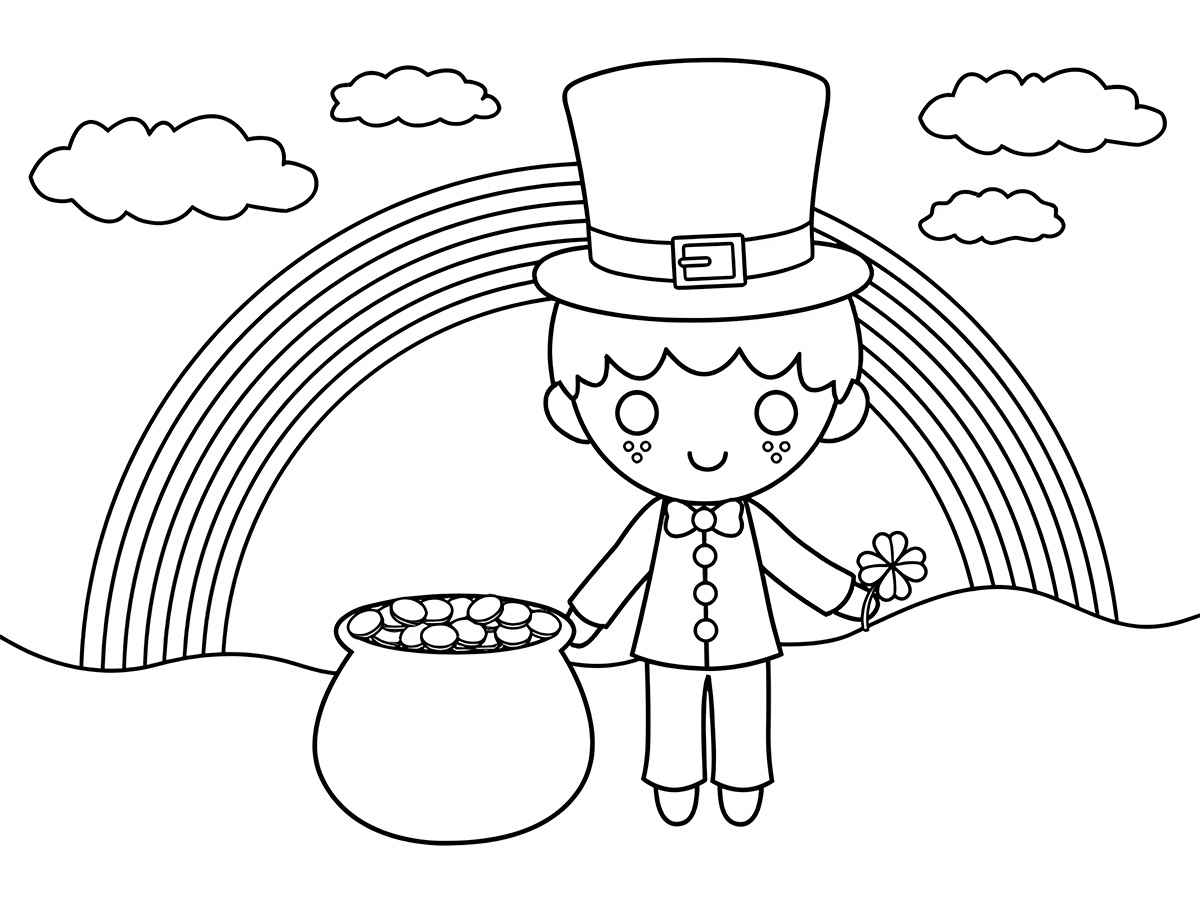 Rainbow coloring page (31)