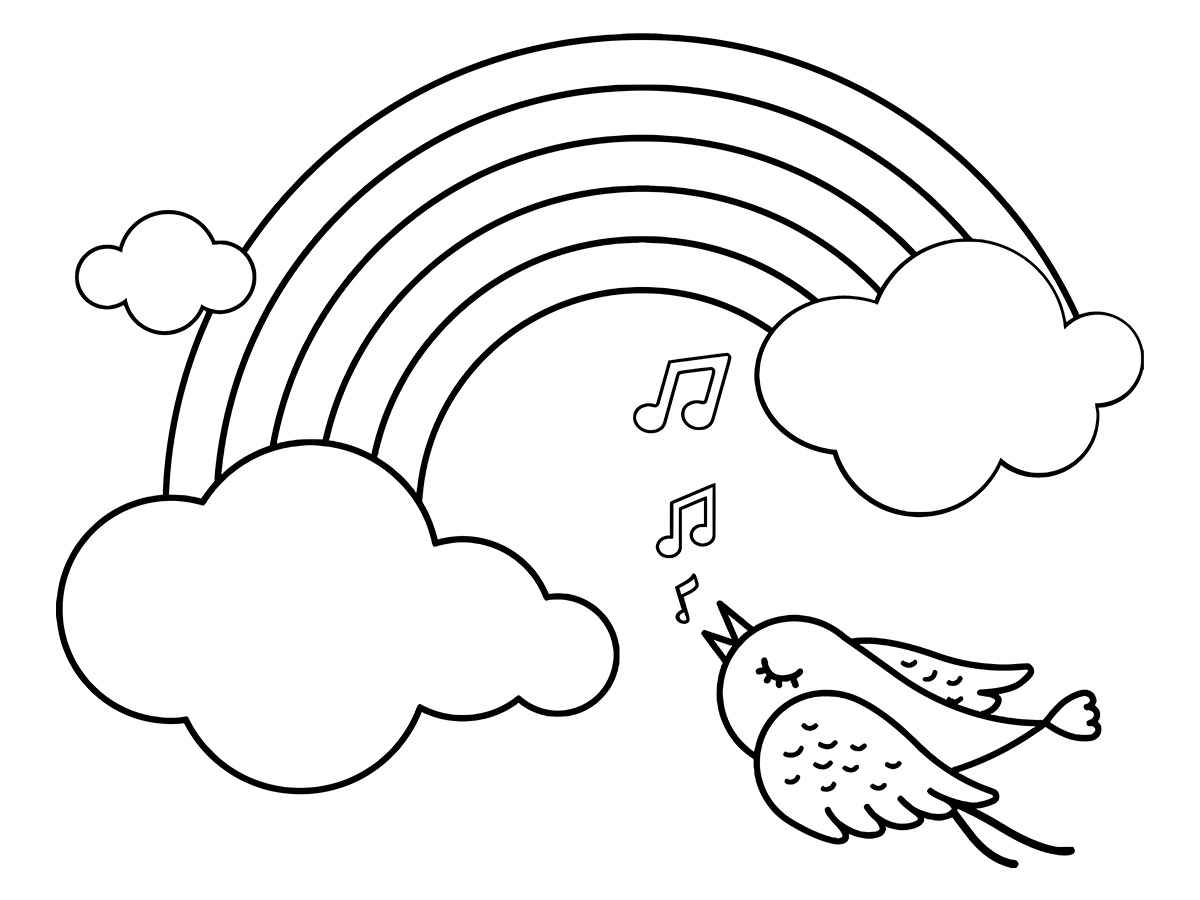 Rainbow coloring page (57)