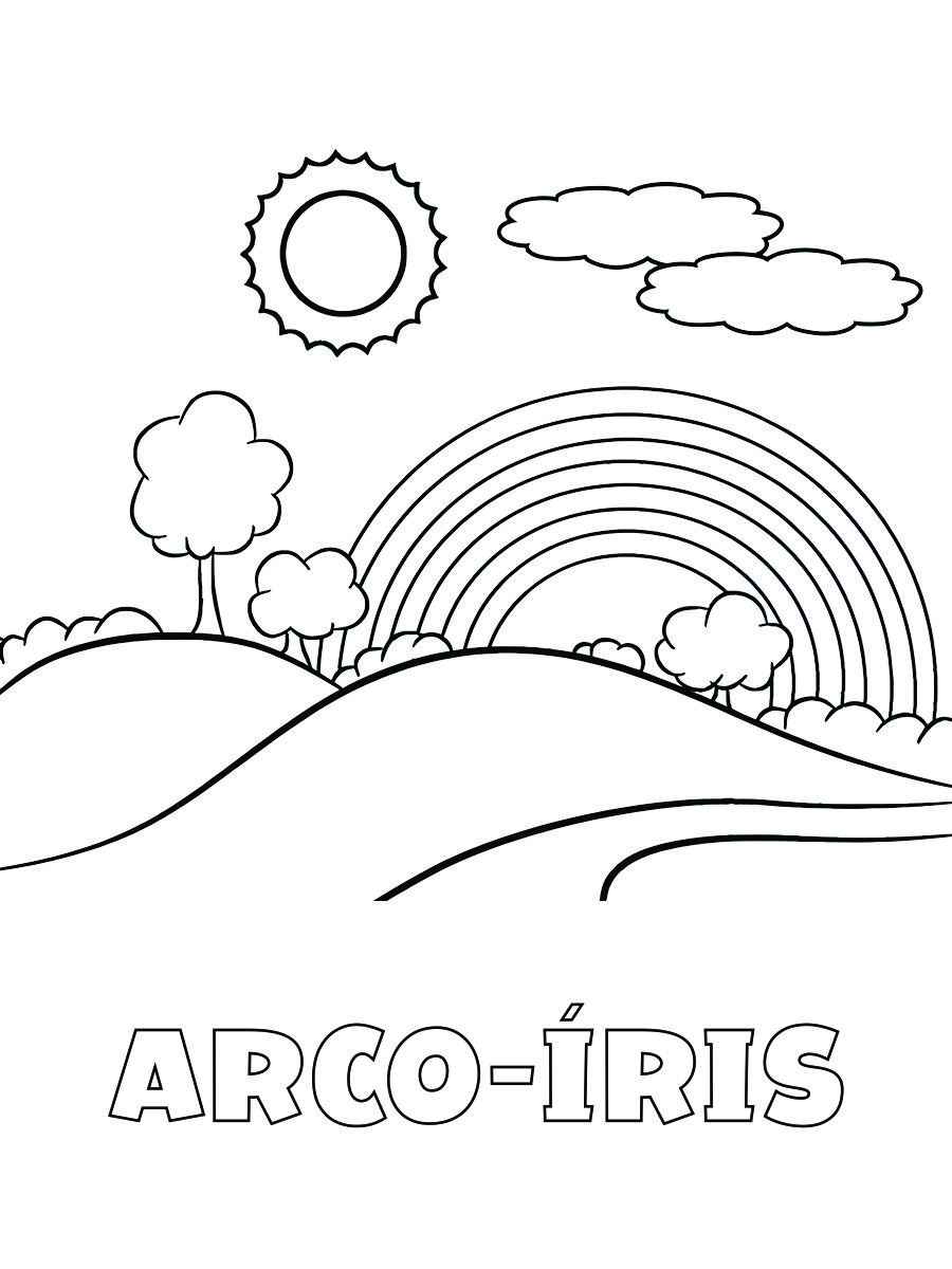 Rainbow coloring page (59)