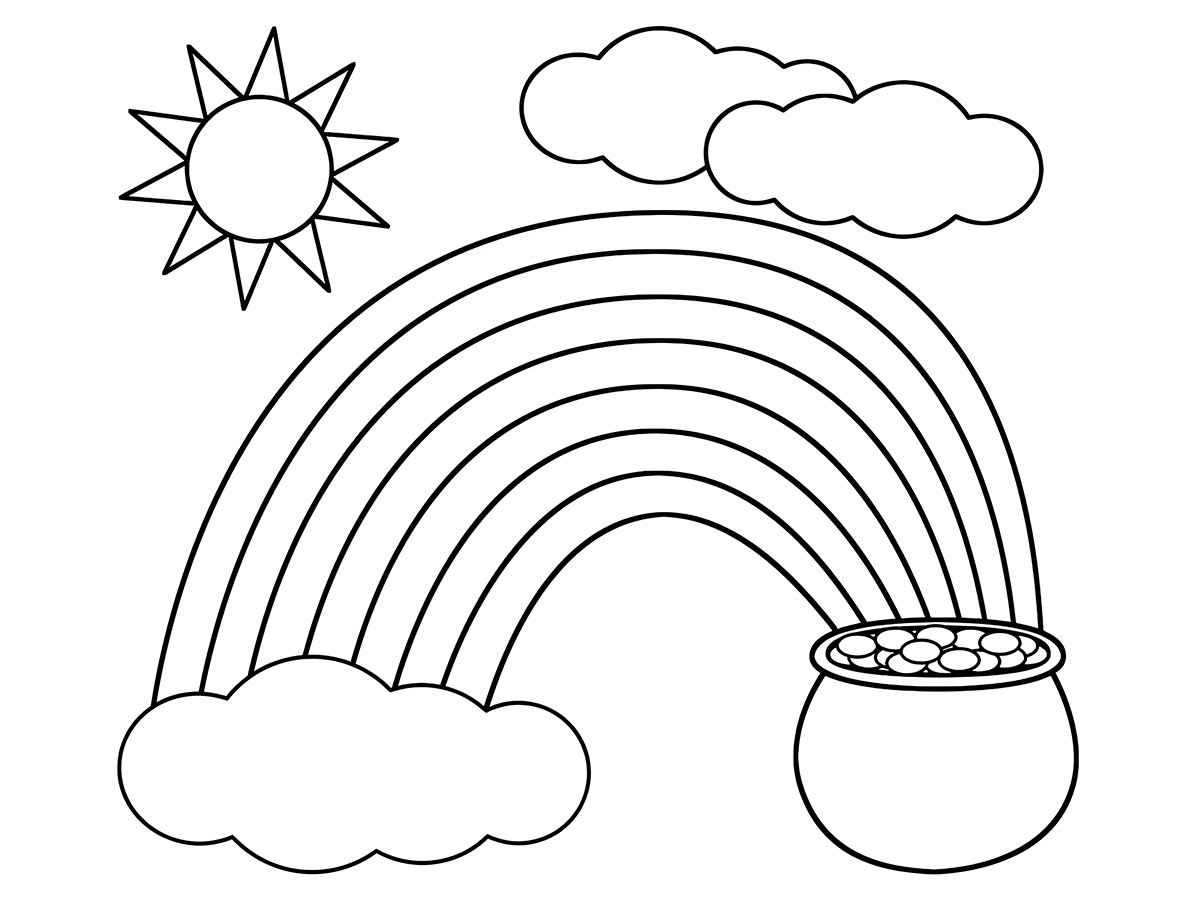 Rainbow coloring page (60)