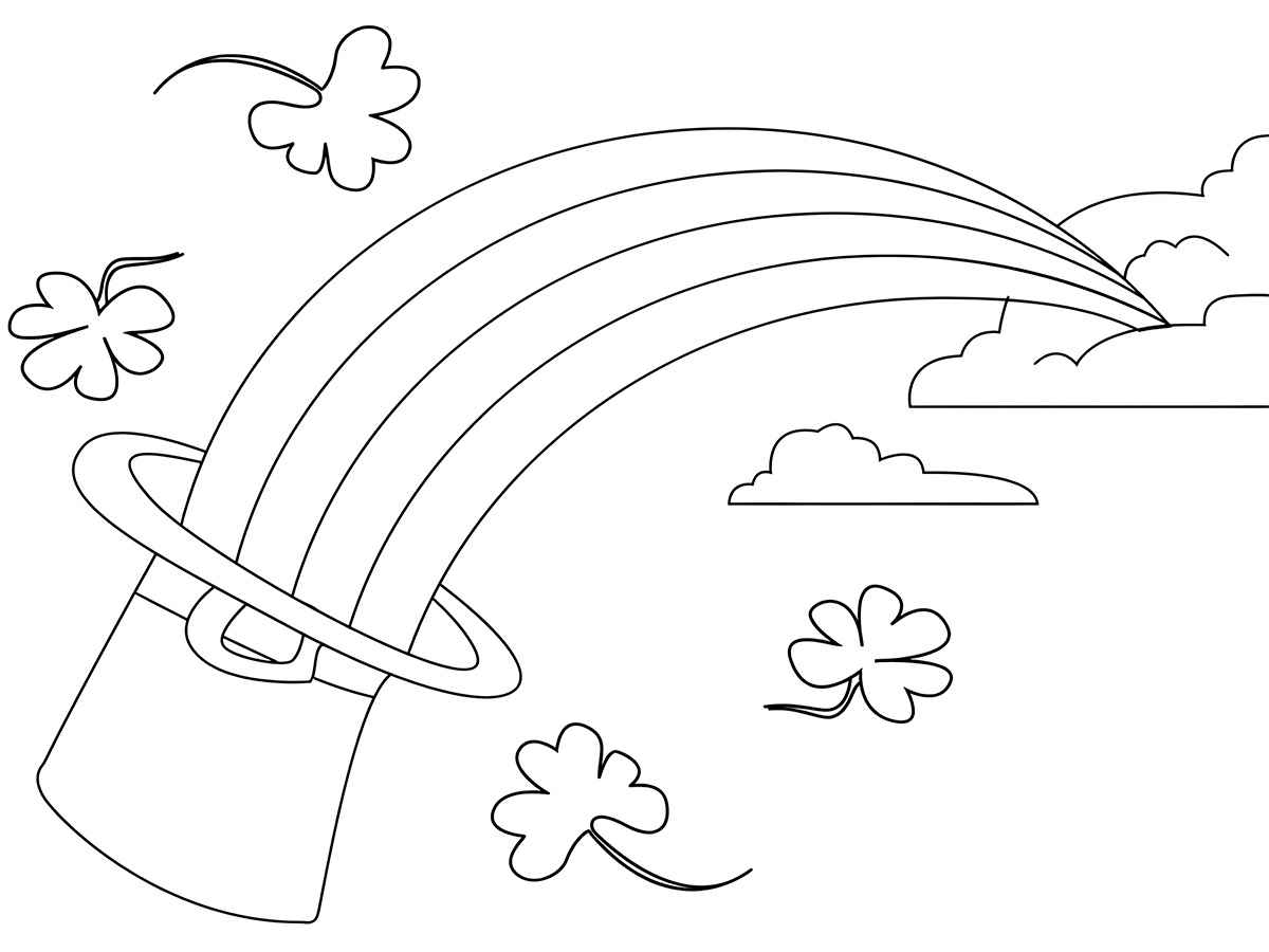 Rainbow coloring page (61)