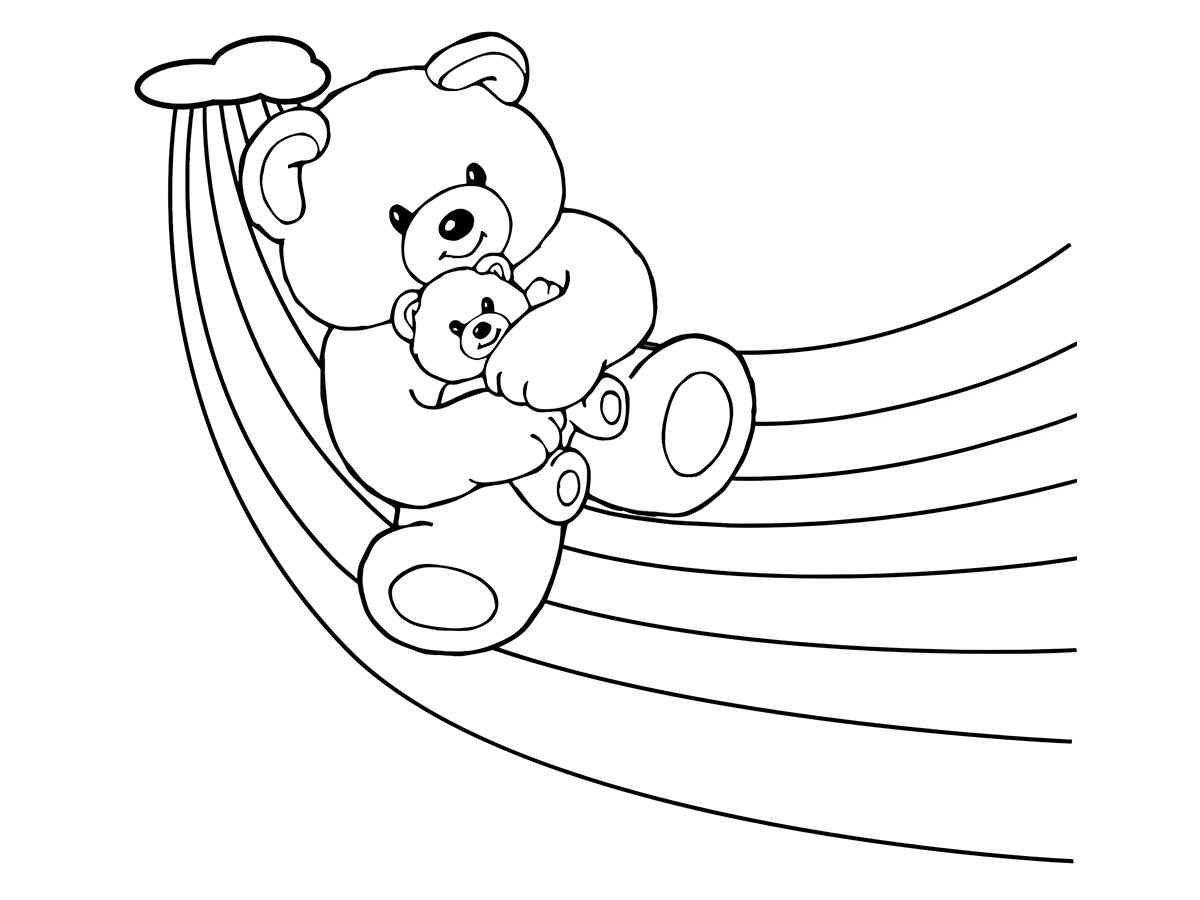 Rainbow coloring page (62)