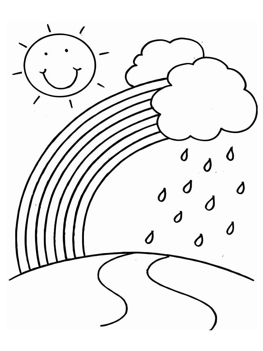 Rainbow coloring page (67)