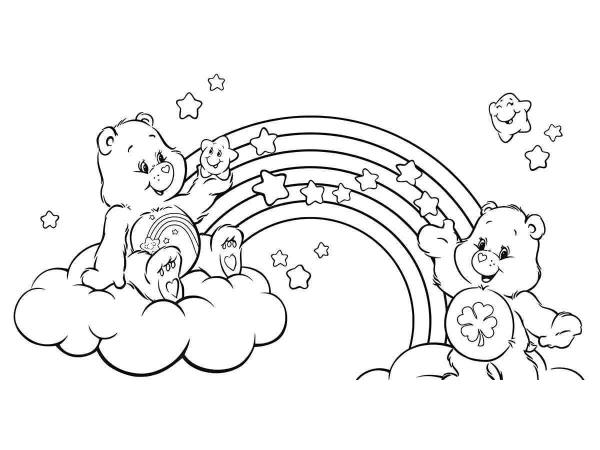 Rainbow coloring page (7)