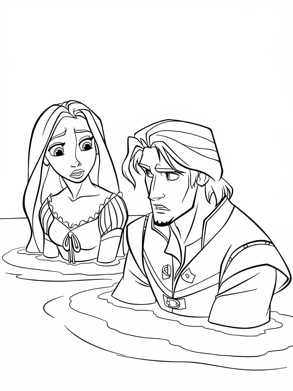 Rapunzel coloring page (19)