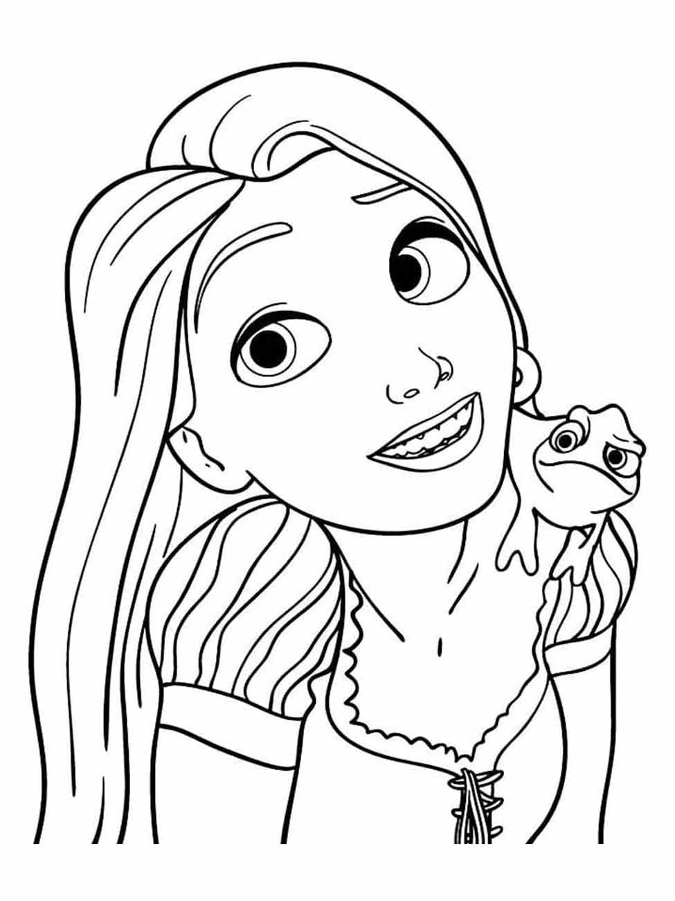 Rapunzel coloring page (20)