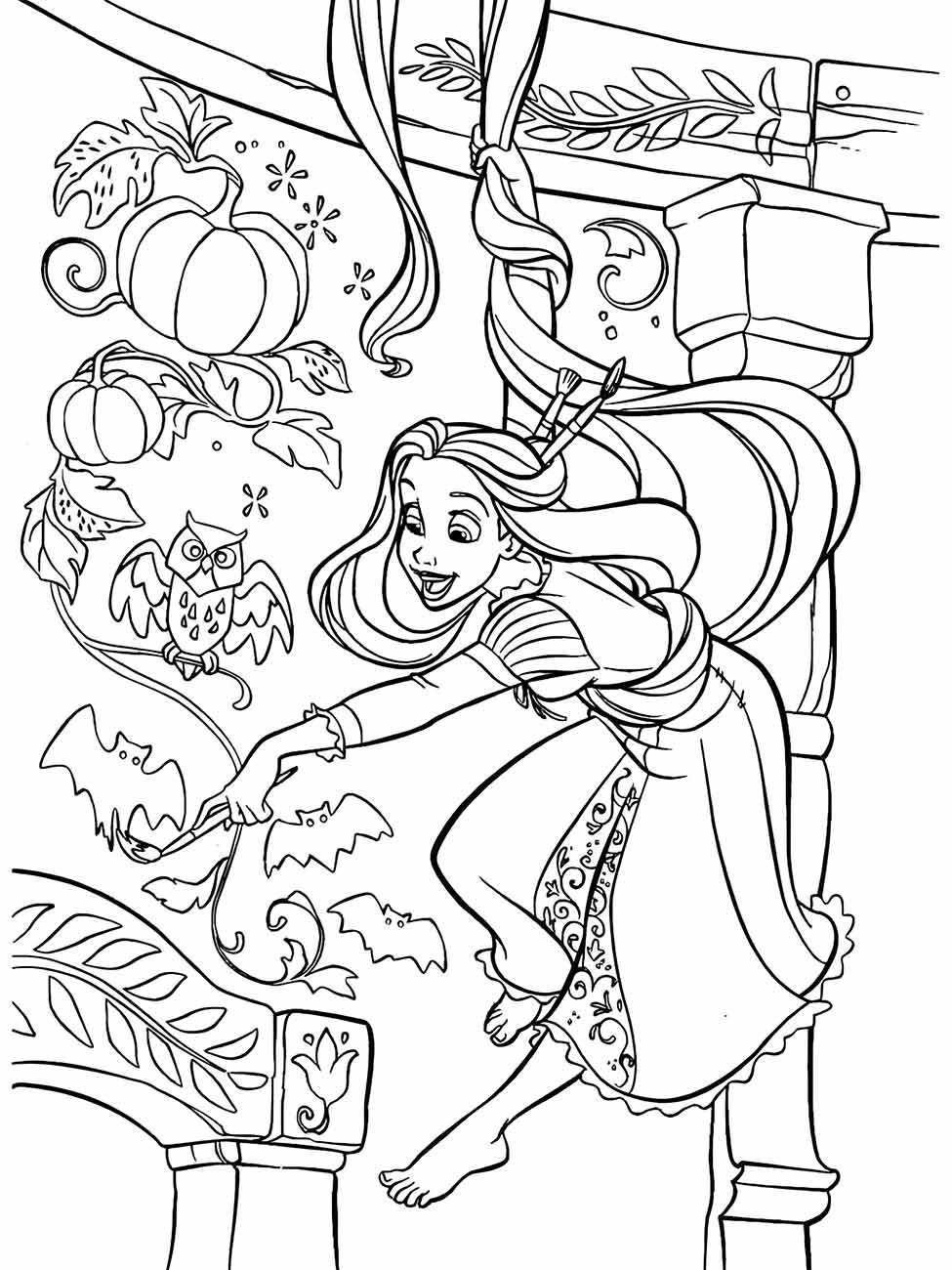 Rapunzel coloring page (31)