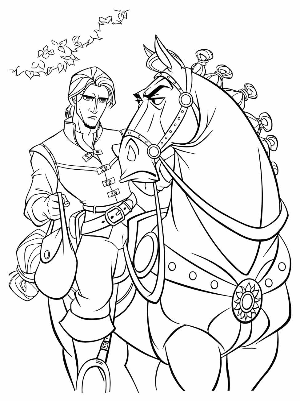 Rapunzel coloring page (41)