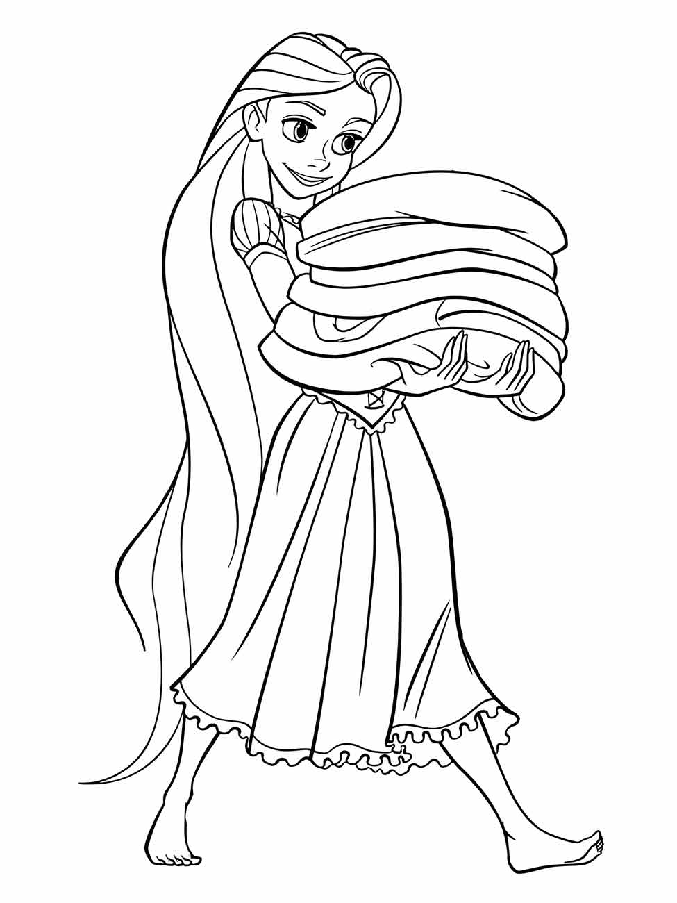 Rapunzel coloring page (64)