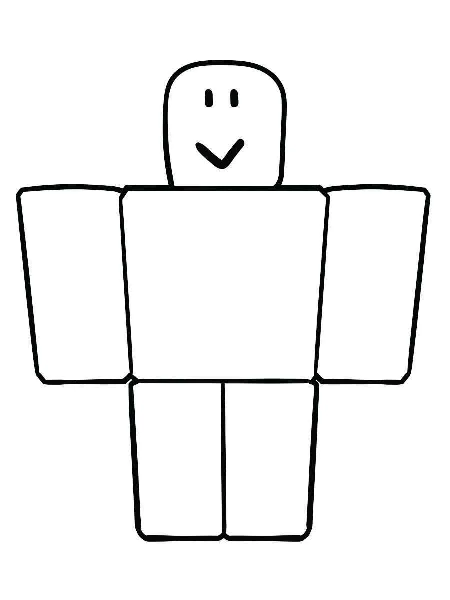 Roblox coloring page (13)