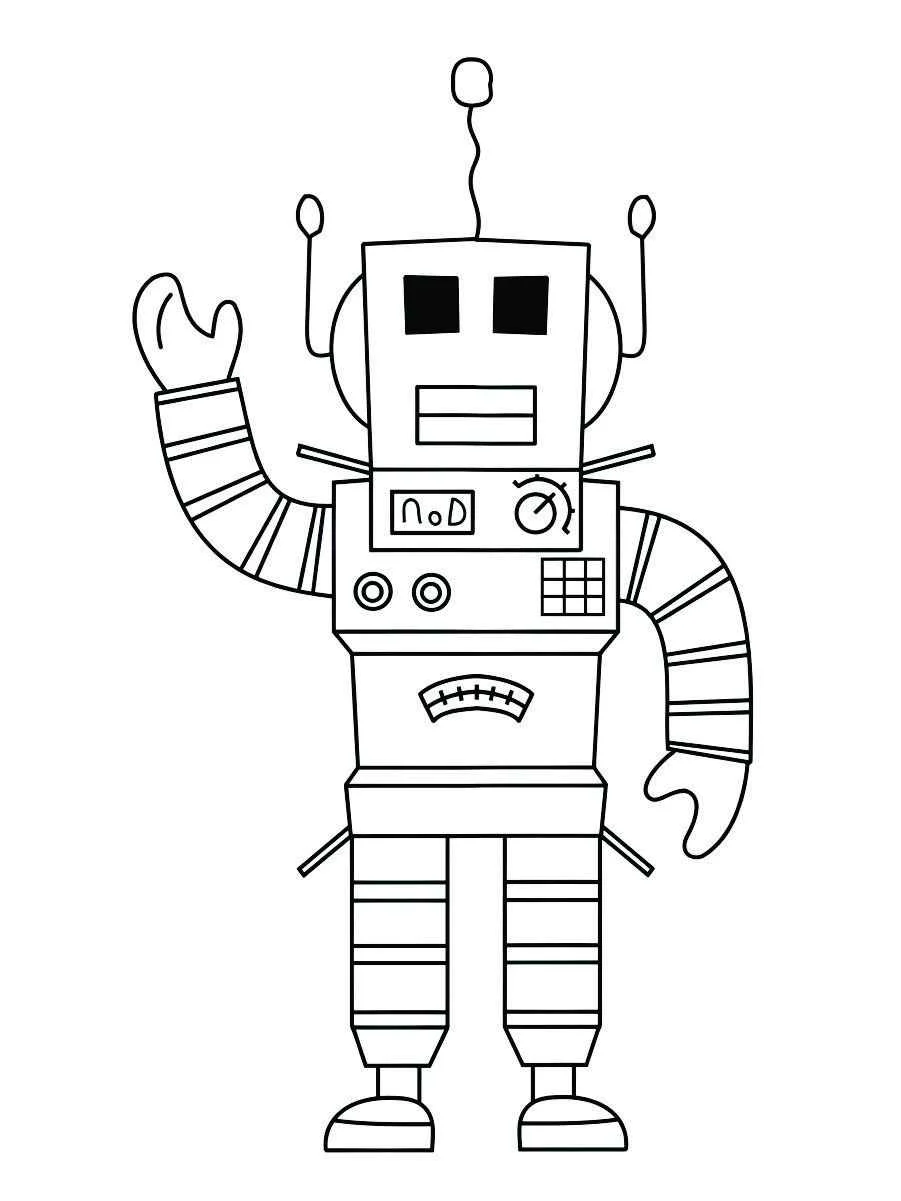 Roblox coloring page (3)