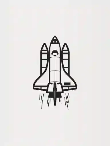 Rocket coloring page (9)