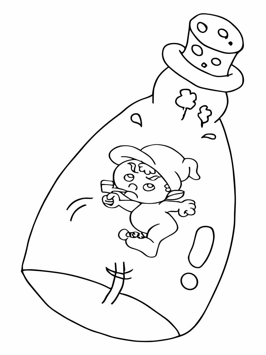 Saci pererê coloring page (10)