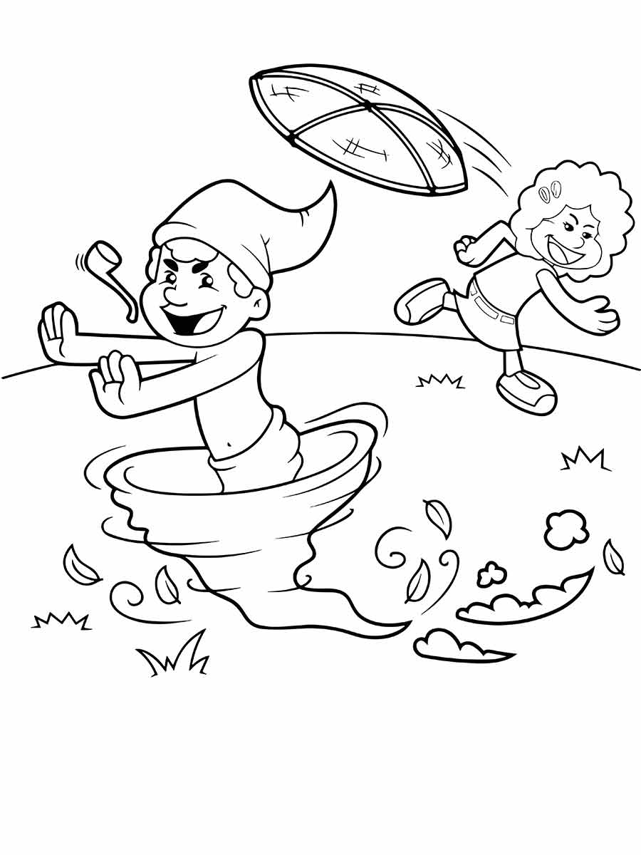 Saci pererê coloring page (11)